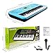 M SANMERSEN Kids Keyboard Piano, 37 Key Portable Electronic Piano for Kids Piano Toys with Microphone for Kids Toys for 3-6 Year Old Girls Boys Gifts