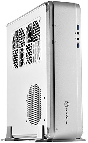 Silverstone Fortressシリーズ スリムpcケース Salenew大人気 Mini Itxマザーボード 日本正規代理店品 シルバー Atx電源サポート Sst Ftz01s E