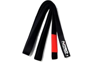 Nitro Fight Wear Adult BJJ Belt - White, Blue, Purple, Brown, Black - Brazilian Jiu Jitsu IBJJF