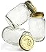 Bormioli Rocco Quattro Stagioni 33.75 oz. Canning Jar Set of 3, Gift Boxed