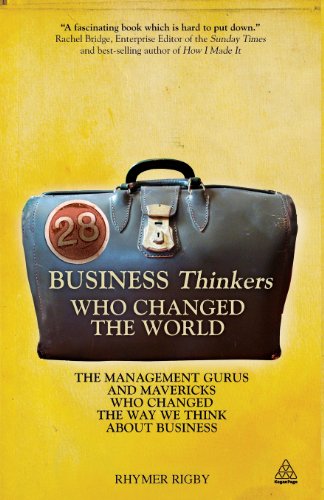 28 BUSINESS THINKERS WHO CHANGED THE WORLD