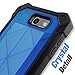 Samsung galaxy J3 Emerge Case, eSamcore J3 Luna Pro/J3 Eclipse/J3 Prime/J3 Mission/J3 2017/Express Prime 2/AMP Prime 2/Sol 2 Belt Clip Case (Blue)