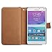 Bfun Packing Bcov Multi-Function Butterfly Leather Wallet Case for Samsung Galaxy Note 4