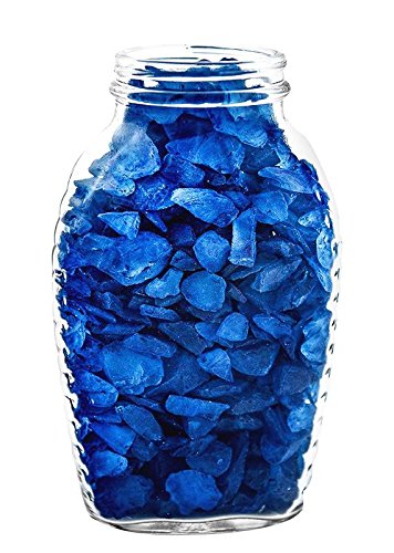 New Miniature Mini Dollhouse FAIRY GARDEN Accessories - Sea Glass 11oz - Deep Sea Blue - Supplies Access.