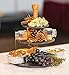 Boska Wooden Serving Party Tower - 3 Layer Best for Cheese, Tapas, Bread, and Desserts Presentation - Board Slab with Non-Slip Feet - Cutting and Charcuterie Board - Dishwasher Safe