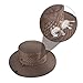 Oujin Waterproof Outdoor Bucket Breathable Mesh Hat Summer UV Protection Sun Cap Fishing Hats cooling for men