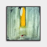 Framed Canvas Wall Art Abstract Canvas Prints Home Artwork Decoration for Living Room,Bedroom - 16x16 inches