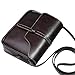 HN Vintage Purse Women Lady Leather Shoulder Crossbody Bags Clutch (Coffee)