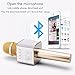 Mifanstech Q9 Mini Wireless Microphone Portable Handheld Cellphone Karaoke Player Universal Bluetooth Mobile Phone Speaker Karaoke Mic for Home KTV/Outdoor Party/Singing/Recording