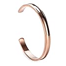 COCO Style Stainless Steel Bracelet Hair Tie Bracelet 3 Colors, Grooved Cuff Bangle Bracelet for Women Girls