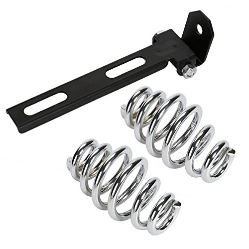 DLLL Uinversal Motorcycle Solo Seat 3'' Springs Bracket Mounting Kit for Harley Custom Softail Chopper Bobber Honda Yamaha Kawasaki Suzuki and Triumph Rigid Build or Any Custom Applications - Thumbnail 6