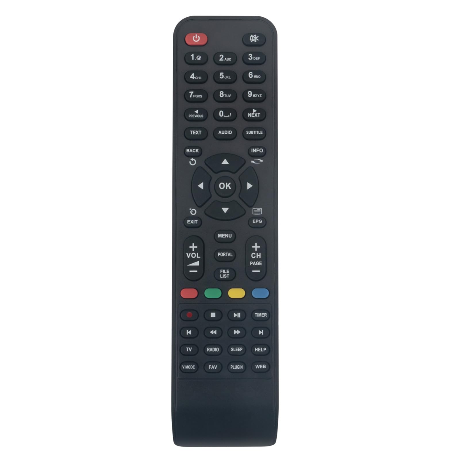 ALLIMITY Remote Control for ZGEMMA Star S, 2S, H1, H2, LC