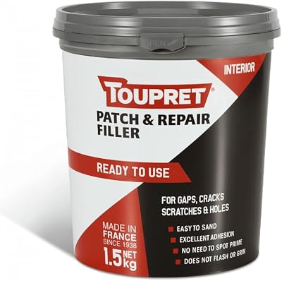 Toupret Patch & Repair Filler Quick Dry 1.5kg Interior Wall & Ceiling