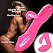 G-Spot Vibrator Rabbit Vibrator Clitoris Vagina 10 Speed Silicone Stimulation Adult Sex Toy for Women (Pink)