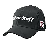 2015 Wilson Staff Mesh Golf Hat Adjustable Structured Baseball Cap