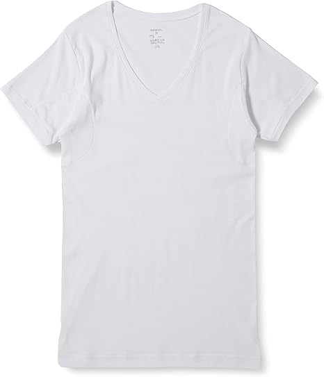 Amazon ベルメゾン インナーシャツ メンズ汗取りインナー 綿100 Vネック半袖 インナーシャツ 通販