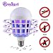 Brellavi 1 Light, UV LED Killer, 2 in 1 Bee Zapper Bulb, White