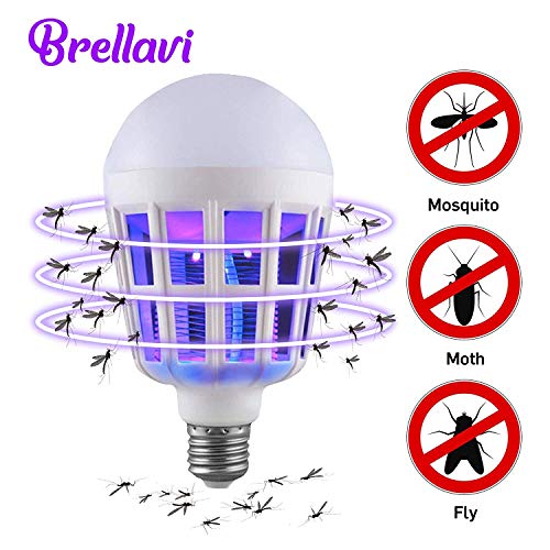 Brellavi 1 Light, UV LED Killer, 2 in 1 Bee Zapper Bulb, White Brellavi 1 Light, UV LED Killer, 2 in 1 Bee Zapper Bulb, White