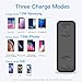 Yootech Dual Fast Wireless Charger, 4 Coils Double 10W Max Wireless Charging Pad with Adapter,Compatible with iPhone 12/12 Mini/12 Pro Max/SE 2020/11 Pro Max/11 Pro,Galaxy S20/Note 10/S10, AirPods Pro