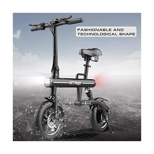 €369.00 HITWAY Bicicletta elettrica, Bici elettrica Pieghevole in Alluminio  con Pneumatici da 12 Pollici, Schermo a LED, Potenza Motore 250W, Adatta  per Adulti e Adolescenti - bikewebshop.it