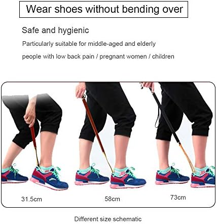 靴の角 31 5cm 58cm 73cm 男性用 女性用 子供用 年配者 妊娠用 長靴と靴用の長持ち靴べら B07p333bgh 2 210円