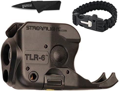 NEW Combo Pack Bright TLR-6 Subcompact Sig P238/938 Tactical Ultimate Flashlight For Zombie Apocalypse Camping Power Outage Survival Kit W/ Free Paracord Bracelet &amp; Credit Card Knife Survival Life