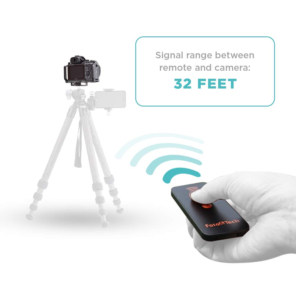 Foto&Tech IR Wireless Remote Control Compatible with Sony A7R IV III II