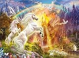 Buffalo Games - Unicorn Sunset - Glitter Edition