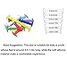 Coolnice No Tie Shoelaces for Kids, Men & Women | Waterproof & Stretchy Silicone Flat Elastic Shoe Laces | for Athletic, Sneaker, Hiking Boots, Board & Casual Shoe | Eliminate Loose Shoelace Accident