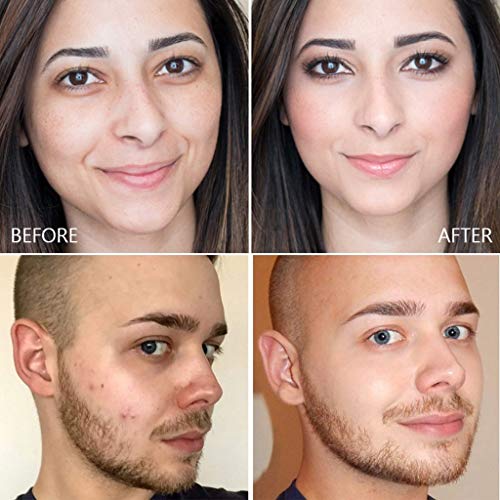 Aviat Small Gold Tube Concealer Full Coverage Cream Concealing Foundation Makeup Repair for Blemish/Acne/Dark Circles/Red Blood/Scar