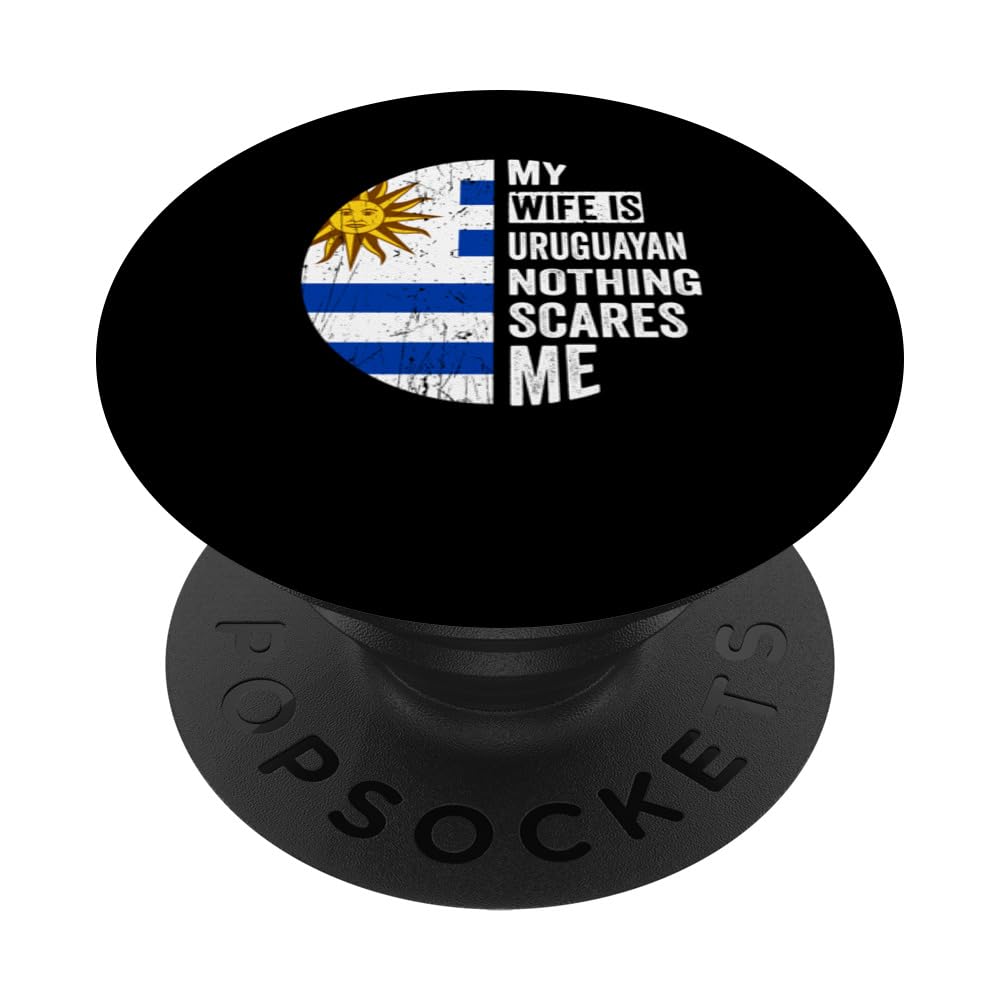 Uruguayan Roots Outfit Funny Uruguay Heritage For Men PopSockets Swappable PopGrip