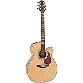 Takamine GN93CE-NAT Nex Cutaway Acoustic-Electric Guitar, Natural