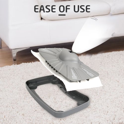 LIGHT 'N' EASY Carpet Glider for Steam Mop 3101 - Steam Cleaner Steam Mops for Floor Cleaning with 7.4 Ounces Tank 19.6FT Cord, 3101 (Carpet Glider)