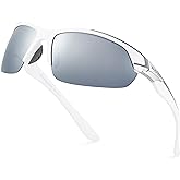 Xagger Polarized Sport Sunglasses for Men Women Wrap Around UV400 Running Baseball Softball Fishing Driving Glasses