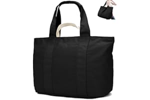 Bagelite 22'' 50L Large Canvas Bag, Extra Large Tote Bag for Women, Overnight Bags for Travel