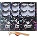 3D Fake Eyelashes Reusable Thick Crisscross False Eyelashes Pack Volume Handmade Soft Eyelash- 3 Styles 15 Pairs
