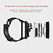 MGcool Fitness Tracker Smart Band Continuous Heart Rate Monitor, B3 Activity Tracker Swim Waterproof Bracelet Sleep Monitor, Smart Watch Sport Stopwatch 2 Straps Black Blue