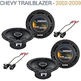 Fits Chevy Trailblazer 2002-2009 Factory Speaker Upgrade Harmony (2) R65 Package New