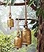Set of 3 Hanging Harmony Bells Garden Rustic Relaxing Tranquil Wind Chimes primary