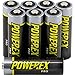 Powerex MH8AAPROBH [2700mAh, 1.2v] Pro AA NiMH Batteries (Two 8-Packs w/Case) +JZS Cloth