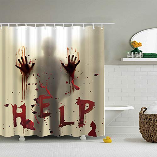 Bloody Hands Shower Curtain - Image 4