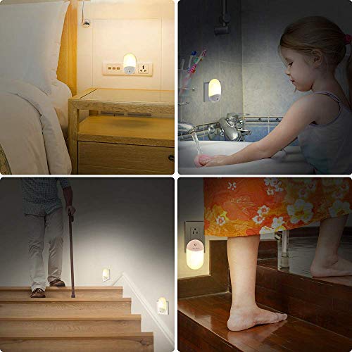 Plugin Night Light for Kids, Compact RGB Color Changeable LED Night