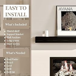 Avana Fireplace Mantle - Natural Fireplace Mantles