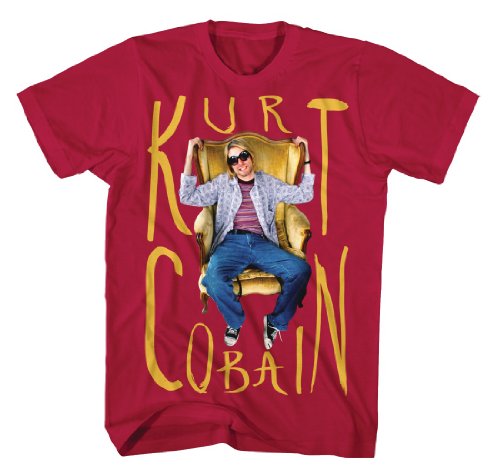 Kurt Cobain Nirvana Sitting Chair T-Shirt