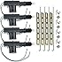InstallGear Universal Car Power Door Lock Actuator 12-Volt Motor (4 Pack)