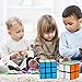 Mysterystone Magic Speed Cube Puzzle Bundle Pack(2X2X2, 3x3x3, 4x4x4, 5x5x5) with Extra 4Xdisplay Stand & 4Xportable Bag
