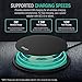 XDesign 10W Wireless Charger Compatible iPhone XS MAX, iPhone XS, iPhone XR, iPhone X, iPhone 8 8 Plus/ Galaxy S10 5G/Galaxy S9 S8 S8+ /Note 9 8, Qi-Certified Station Anti-Slip Base [No AC Adapter]