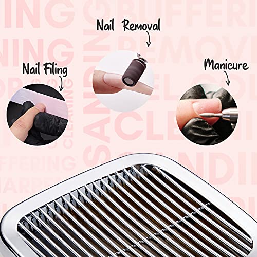 Makartt Nail Dust Collector 60W Extractor Vacuum Dust Collector for