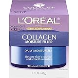 L'Oreal Paris Collagen Moisture Filler Day/Night Cream, 1.7 Ounce (Pack of 2)