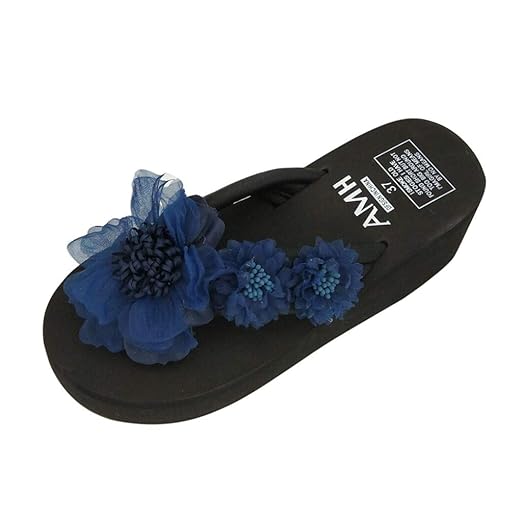 ladies blue sandals size 5